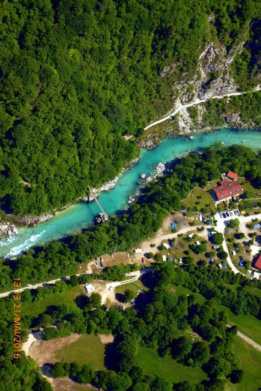 Hotel Pocitniska Hisa Lazar Kobarid Esterno foto