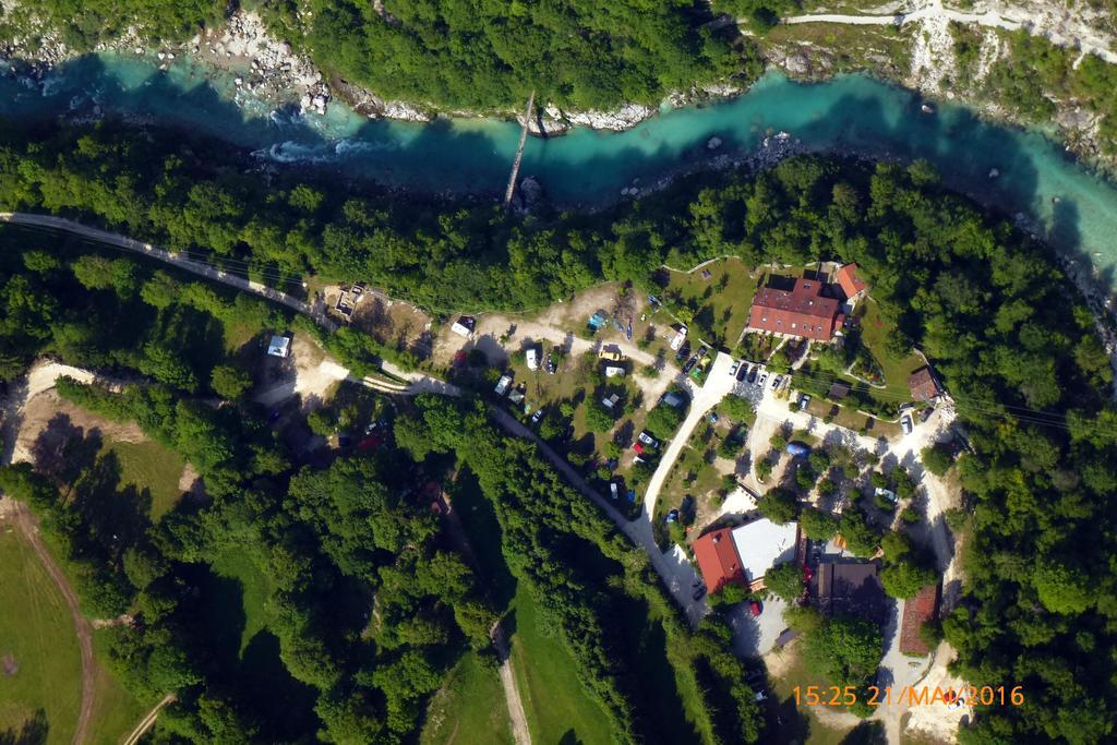 Hotel Pocitniska Hisa Lazar Kobarid Esterno foto