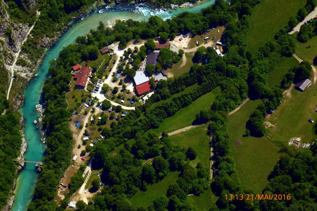 Hotel Pocitniska Hisa Lazar Kobarid Esterno foto