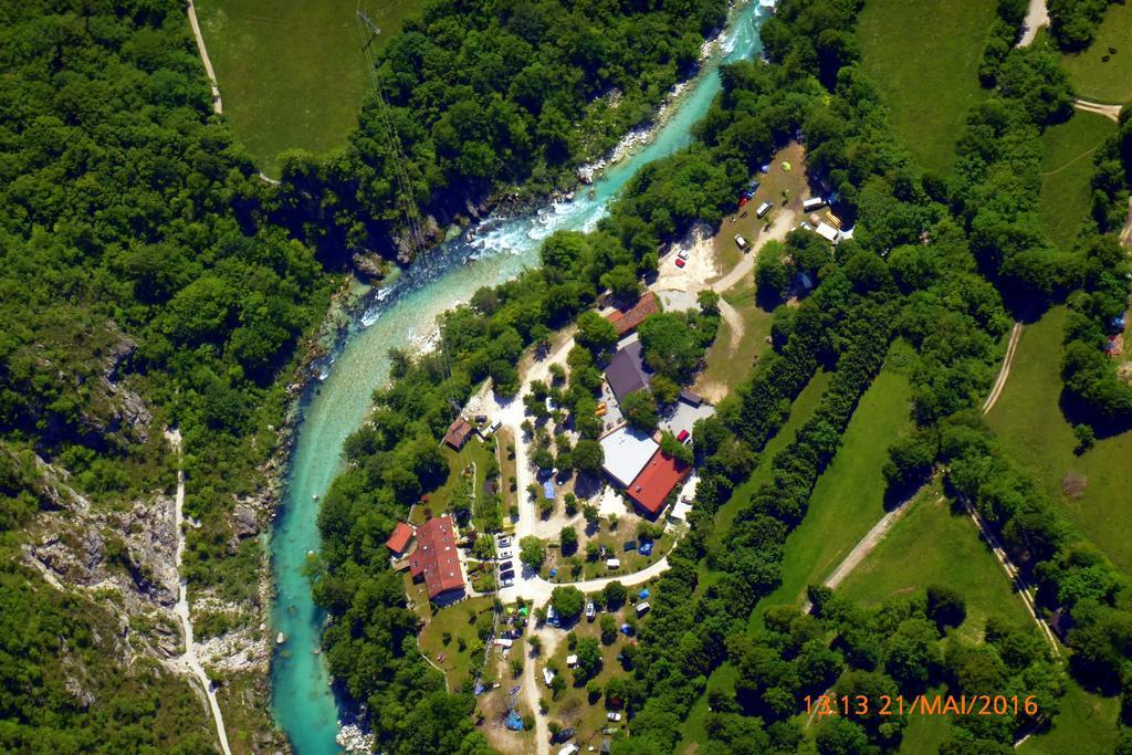 Hotel Pocitniska Hisa Lazar Kobarid Esterno foto
